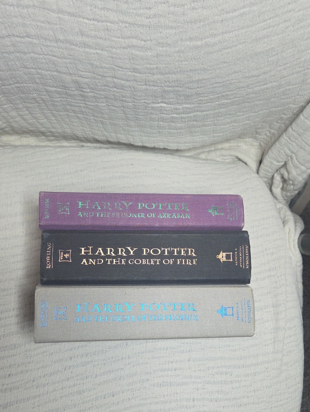 Harry Potter First American Edition Books 3, 4 And 5 Bundle